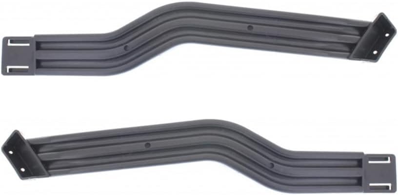 Set Of 2 Front Bumper Retainer Bracket Left Driver & Right Passenger Side Direct Replacement Compatible With 2007-2010 Ford Edge FO1043130 FO1042130 7T4Z17C972A 7T4Z17C973A
