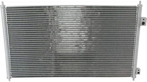Front A/C Condenser Aluminum Core Direct Replacement Compatible With 2003-2005 Honda Civic HO3030126 80110S5B003
