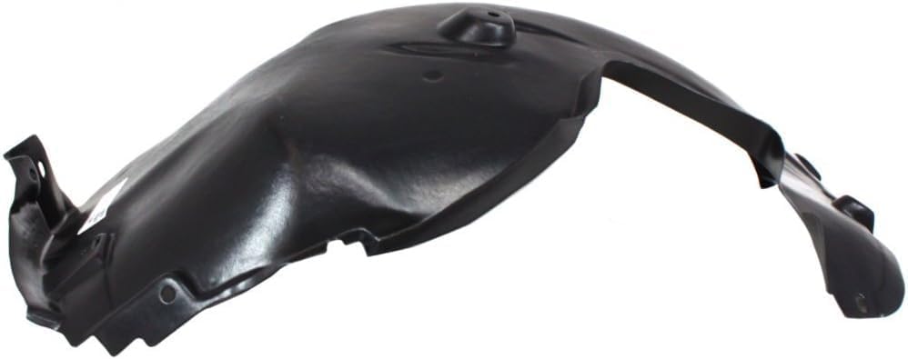 Front Fender Liner Rear Section Left Driver Side Direct Replacement Compatible With 2007-2013 BMW 3-Series BM1248100 51717154411