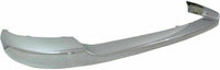 Front Bumper Upper Cover Chrome Plastic Direct Replacement Compatible With 2011-2014 Chevrolet Silverado 2500HD 3500HD GM1014106 25883355