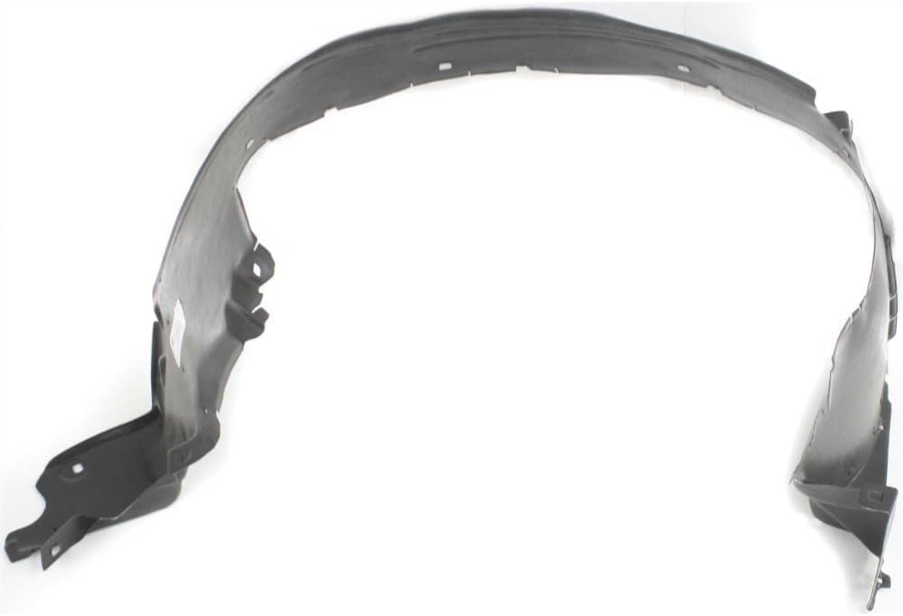 Front Fender Liner Rear Section Left Driver Side Direct Replacement Compatible With 1998-2003 Mercedes Benz CLK-Class MB1248128 2086980530