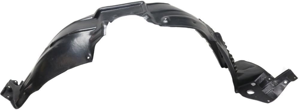 Front Fender Liner Left Driver Side Direct Replacement Compatible With 2013-2015 Lexus RX350 / RX450h LX1248120 538060E080