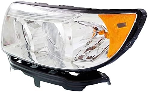 Set Of 2 Front Head Light Assembly Halogen Right Passenger & Left Driver Side Direct Replacement Compatible With 2006-2008 Subaru Forester SU2502119 SU2503119 84001SA471 84001SA461