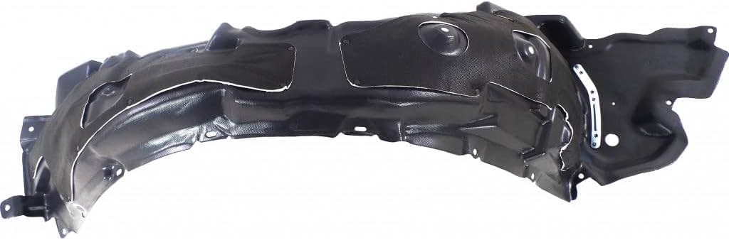 Front Fender Liner Right Passenger Side Direct Replacement Compatible with 2006-2008 Lexus IS250 / IS350 LX1251112 5380553020