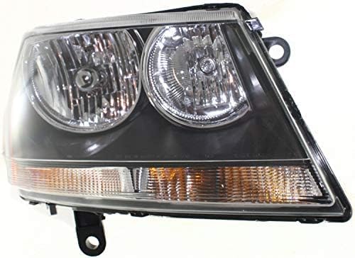 Set Of 2 Front Headlight Assembly Right Passenger & Left Driver Side Direct Replacement Compatible With 2008-2014 Dodge Avenger 5303745AD-PFM 5303744AD-PFM