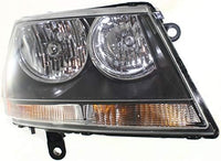 Set Of 2 Front Headlight Assembly Right Passenger & Left Driver Side Direct Replacement Compatible With 2008-2014 Dodge Avenger 5303745AD-PFM 5303744AD-PFM