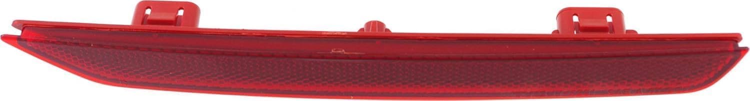 Rear Bumper Reflector Left Driver Side Direct Replacement Compatible With 2011-2017 Honda Odyssey HO1184100 33555TK8A01