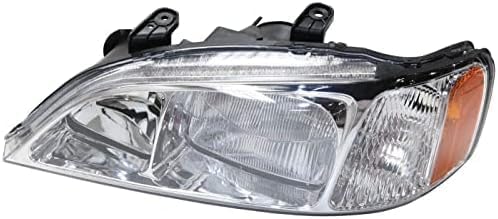 Set Of 2 Front Headlight Lens And Housing Right Passenger & Left Driver Side Direct Replacement Compatible With 1999-2001 Acura TL AC2518104 AC2519104 33151S0KA01 33101S0KA01