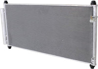 Front A/C Condenser Aluminum Core Direct Replacement Compatible With 2010-2014 Honda Insight / 2011-2016 CR-Z HO3030154 80110TM8A01 80100SZTG01