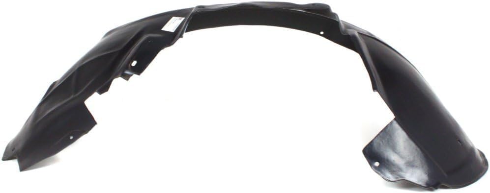 Front Fender Liner Right Passenger Side Direct Replacement Compatible with 2005-2011 Audi A6 AU1251107 4F0821134P-PFM