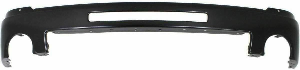 Front Bumper Steel + Upper Cover Primed + Lower Valance + Extension Textured + Bracket Set Of 6 Direct Replacement Compatible With GMC Sierra 1500 2007-2013 GM1014102 GM1015100