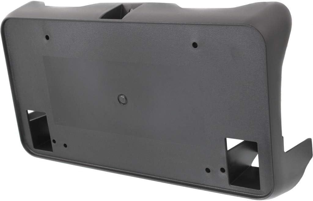 Front License Plate Bracket Plastic Direct Replacement Compatible with 2016-2018 Chevrolet Silverado 1500/2019 LD GM1068172 23354526