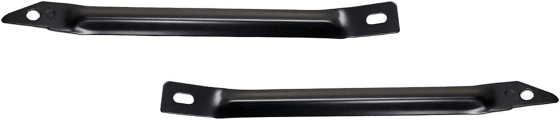 Set Of 2 Front Bumper Mounting Brace Bracket Steel Left Driver & Right Passenger Side Direct Replacement Compatible With 1999-2004 Ford F-Series FO1066137 FO1067137 XL3Z17752AA