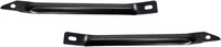 Set Of 2 Front Bumper Mounting Brace Bracket Steel Left Driver & Right Passenger Side Direct Replacement Compatible With 1999-2004 Ford F-Series FO1066137 FO1067137 XL3Z17752AA