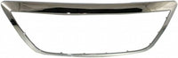 Front Center Grille Surround Trim Molding Chrome Direct Replacement Compatible With 2005-2007 Honda Odyssey HO1202103 71122SHJA01