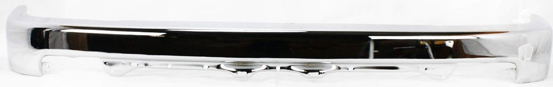 Front Bumper Face Bar Chrome Steel Direct Replacement Compatible With 1992-1995 Toyota 4Runner TO1002131 5210135170