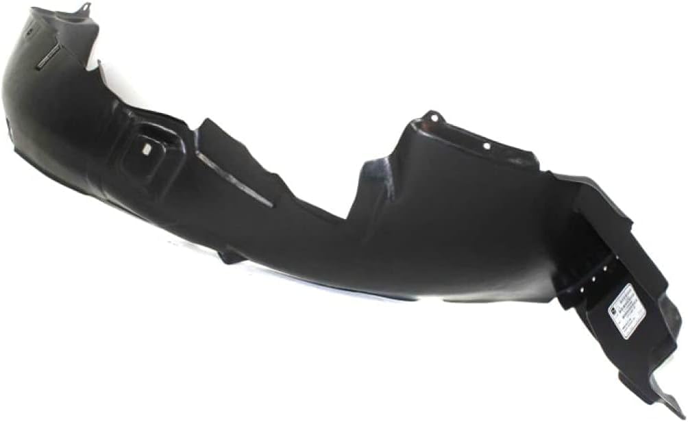 Front Fender Liner Right Passenger Side Direct Replacement Compatible With 2007-2008 Hyundai Tiburon HY1249116 868122C700