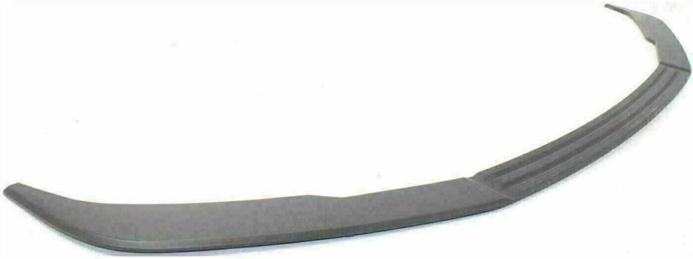 Front Bumper Chrome Steel + Molding + Lower Valance Spoiler Textured Direct Replacement Compatible With 2008-2010 Ford F-250 / F-350 Super Duty FO1002406 FO1093116 FO1044103