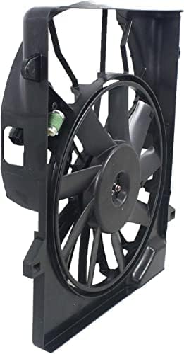 Front Radiator Fan Shroud Assembly Direct Replacement Compatible with 2007-2011 Dodge Nitro CH3115153 68003974AB