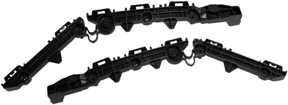 Set Of 2 Rear Bumper Support Bracket Plastic Left Driver & Right Passenger Side Direct Replacement Compatible With 2019-2024 Toyota RAV4 / 2021-2024 Prime TO1142129 TO1143129