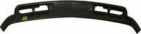 Front Bumper Chrome Without Brackets + Upper Cover + Lower Valance Air Deflector Textured Direct Replacement Compatible With 1999-2002 Chevrolet 1500/2000-2006 Tahoe/Suburban
