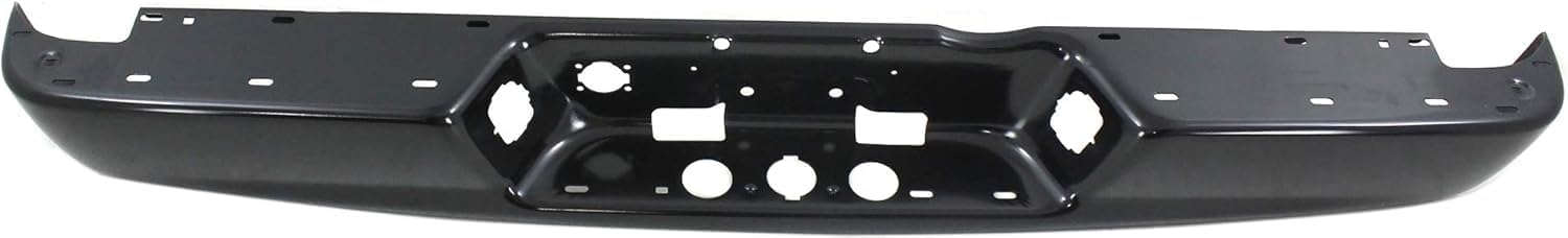 Rear Bumper Face Bar Primed Steel Without Mounting Bracket Direct Replacement Compatible With 2002-2008 Dodge Ram 1500/2003-2009 2500 3500 CH1102352 5073625AE