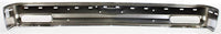 Front Bumper Face Bar Chrome Steel With Molding Holes Direct Replacement Compatible With 1991-1994 Chevrolet S10 / Blazer / 1991 GMC S15 Jimmy / 1991-1993 GMC Sonoma GM1002173