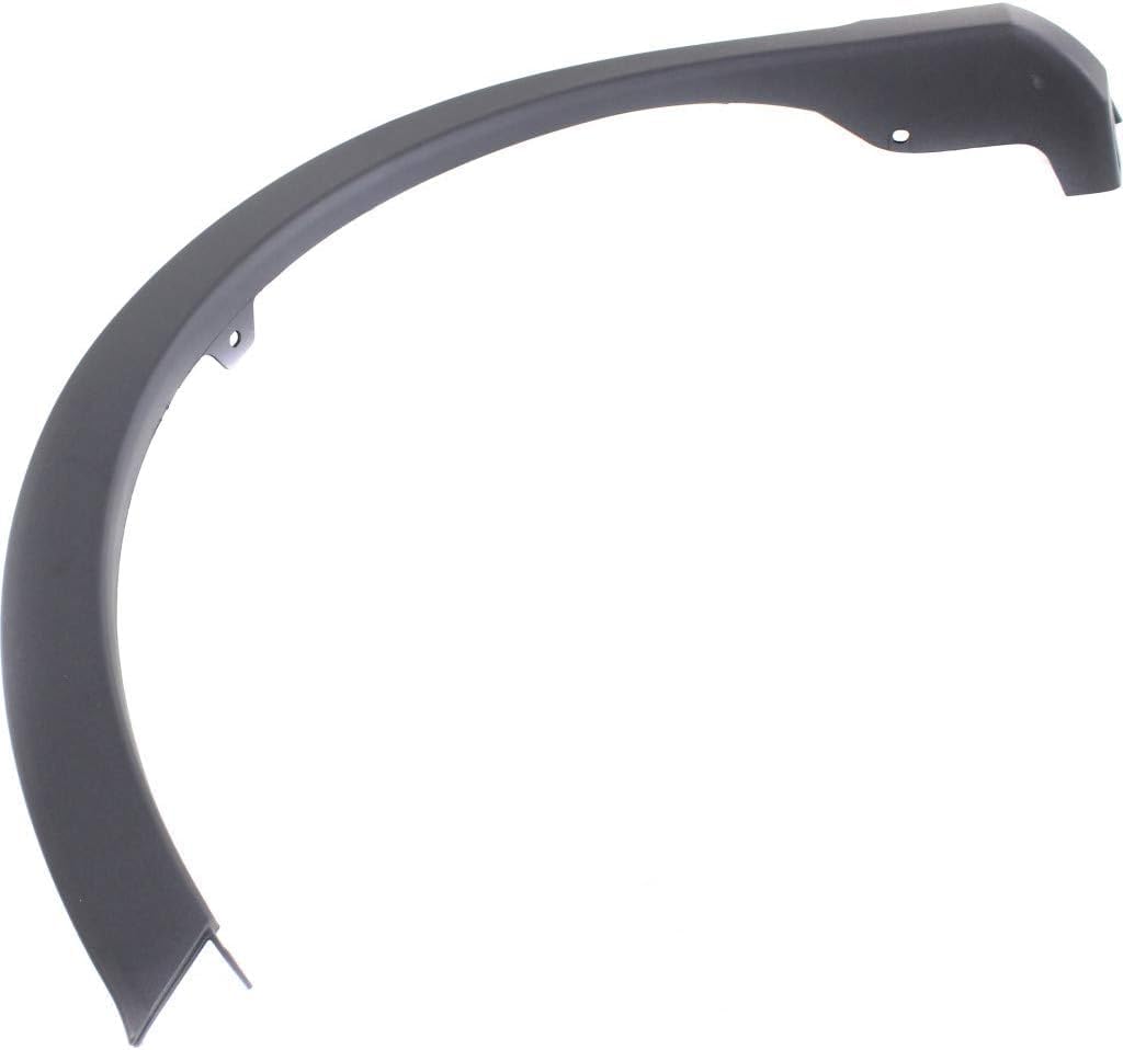 Rear Wheel Opening Molding Textured Right Passenger Side Direct Replacement Compatible with 2013-2015 Toyota RAV4 TO1791105 756050R030