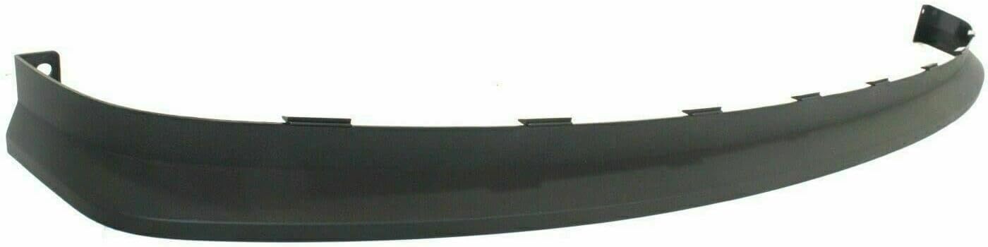 Front Bumper Lower Valance + Extension Textured Fog Light Left Driver And Right Passenger Side Direct Replacement Compatible With 2004-2012 Chevrolet Colorado GM1000722 GM2592135