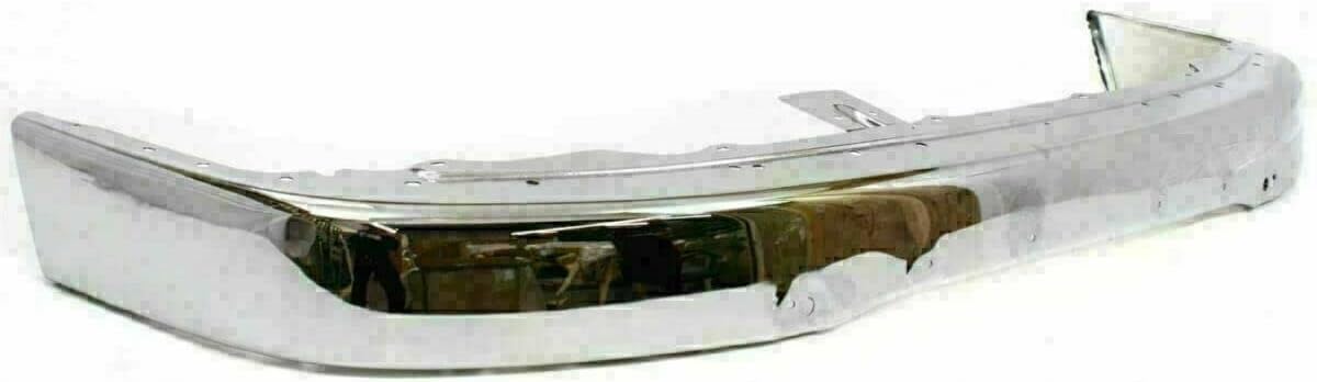 Front Bumper Chrome Steel + Upper Filler + Lower Valance Primed + Grille Extensions + Signal Lights Right & Left Side Direct Replacement Compatible With 1999-2002 Toyota 4Runner