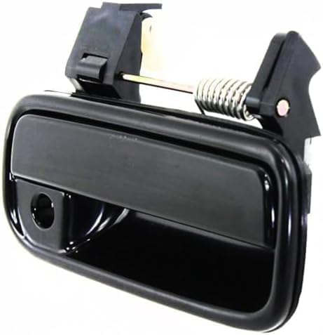 Set of 2 Front Exterior Door Handle Smooth Black Right Passenger & Left Driver Side Direct Replacement Compatible with 1999-2002 Toyota 4Runner TO1311130 TO1310130 6921035100