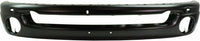 Front Bumper + Upper Cover + Molding Step Pad + Lower Valance + Fog Lights Assembly & Moldings Right & Left Side Direct Replacement Compatible With 2002-2005 Dodge Ram 1500 2500 3500