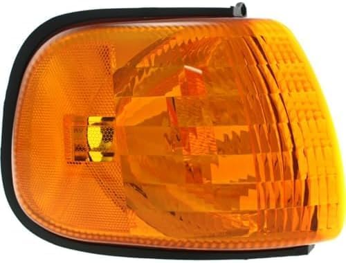 Front Headlights Assembly + Corner Lamp Right Passenger & Left Driver Side Direct Replacement Compatible With 1998-2003 Dodge Ram Full Size Van CH2503118 CH2502118 CH2520132 CH2521132
