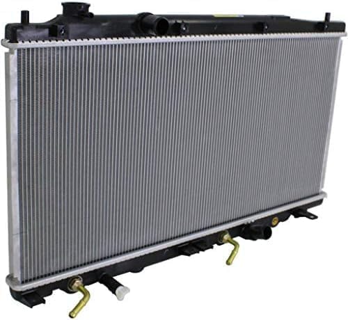 Front Radiator Aluminum Core Direct Replacement Compatible With 2009-2014 Honda Fit HO3010221 19010RB1J51 19010RB0004
