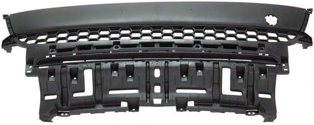 Front Bumper Upper Grille Textured Direct Replacement Compatible With 2017-2019 Kia Soul KI1036136 86561B2500