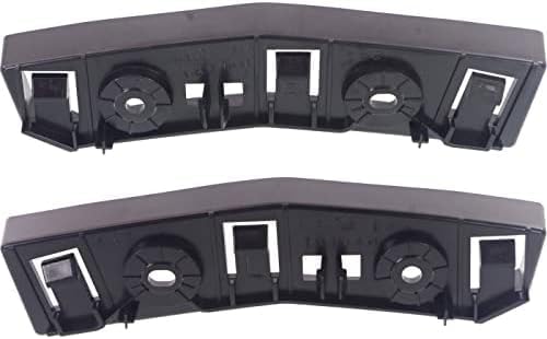 Set of 2 Front Bumper Upper Bracket Plastic Right Passenger & Left Driver Side Direct Replacement Compatible with 2014-2018 Jeep Cherokee CH1033102 CH1032102 68138675AC 68138375AC