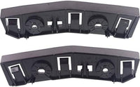 Set of 2 Front Bumper Upper Bracket Plastic Right Passenger & Left Driver Side Direct Replacement Compatible with 2014-2018 Jeep Cherokee CH1033102 CH1032102 68138675AC 68138375AC