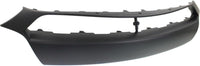 Front Bumper + Upper Cover + Molding Primed + Grille Textured Direct Replacement Compatible With 2013-2016 Dodge Dart CH1200378 CH1044110 CH1000A09 CH1014106 1TS71TZZAF 1WC26TZZAC