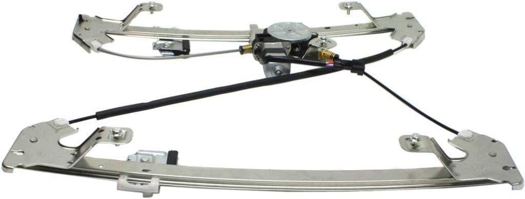 Rear Power Window Regulator with Moter Left Driver Side Direct Replacement Compatible with 2004-2008 Ford F-150/2006-2008 Lincoln Mark LT FO1550126 6L3Z1627001AA
