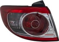 Set Of 2 Tail Light Outer Assembly Right Passenger & Left Driver Side Direct Replacement Compatible With 2010-2012 Hyundai Santa Fe HY2805117 HY2804117 924020W500 924010W500
