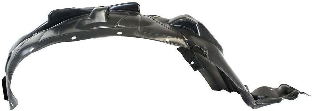 Front Fender Liner Right Passenger Side Direct Replacement Compatible With 2001-2006 Acura MDX AC1251101 74101S3VA00