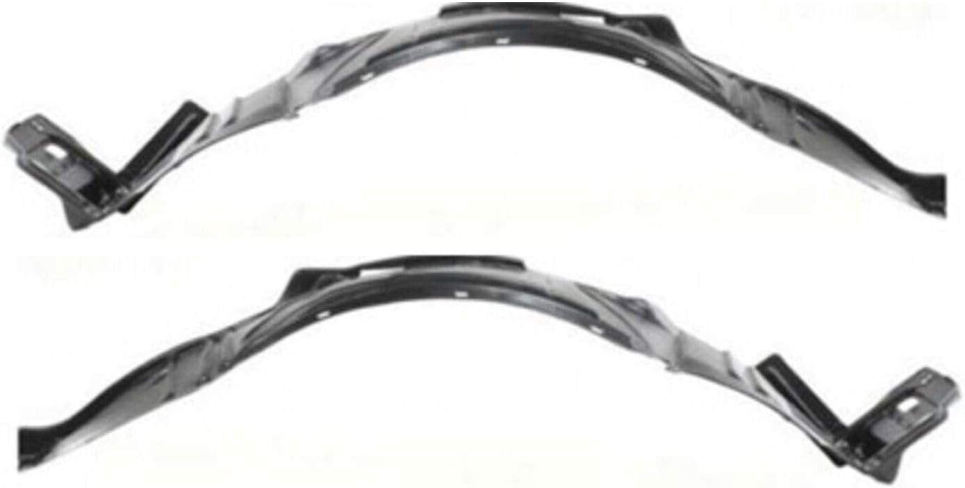 Set Of 2 Front Fender Liner Right Passenger & Left Driver Side Direct Replacement Compatible With 2002-2004 Acura RSX AC1249105 AC1248105 74101S6M000 74151S6M000
