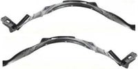 Set Of 2 Front Fender Liner Right Passenger & Left Driver Side Direct Replacement Compatible With 2002-2004 Acura RSX AC1249105 AC1248105 74101S6M000 74151S6M000