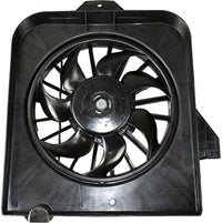 Front Radiator Fan Assembly Plastic Left Driver Side Direct Replacement Compatible With 2001-2005 Dodge Grand Caravan/Chrysler Town & Country CH3115123 4809171AG
