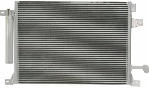 Front AC Condenser Aluminum Core Direct Replacement Compatible With 2010-2014 Ford Mustang FO3030225 AR3Z19712A