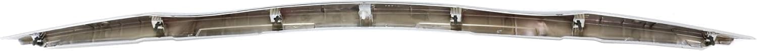 AUTOS PARTS PLUS Front Hood Molding Assembly Chrome Direct Replacement Compatible With 2011-2013 Hyundai Sonata HY1235101 863553S101