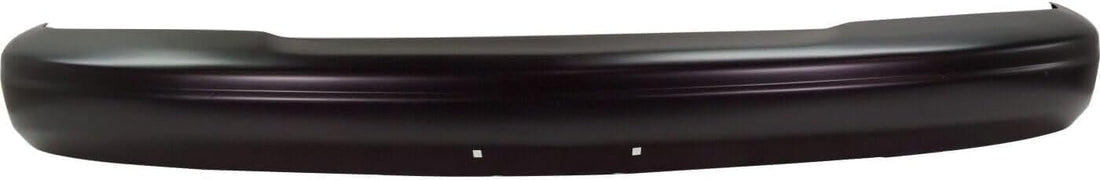 Front Bumper Primed Steel Without Pad Holes Direct Replacement Compatible With 1996-2002 Chevrolet Express/GMC Savana Van 1500/2500 / 3500 GM1002810 15075738