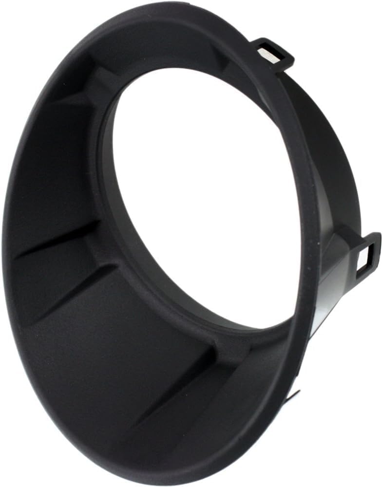 Set Of 2 Front Fog Light Molding Bezel Primed Left Driver & Right Passenger Side Direct Replacement Compatible With 2010-2013 Chevrolet Camaro GM1039118 GM1038118 92218024 92218023