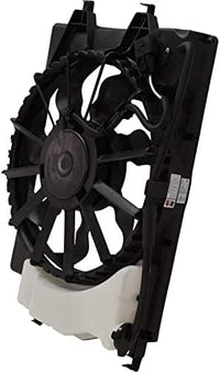 Front Radiator Single Fan Assembly Direct Replacement Compatible with 2018-2022 Hyundai Accent / 2018-2023 Kia Roi HY3115161 25380H9050