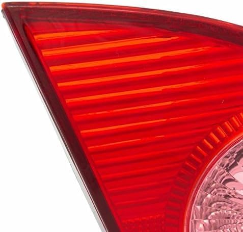 Tail Light Inner Left Driver Side Direct Replacement Compatible With 2003-2008 Toyota Corolla TO2886102 8168102030